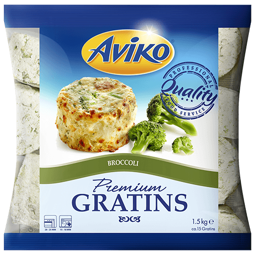 801753 Aviko Gratin Broccoli 1500g