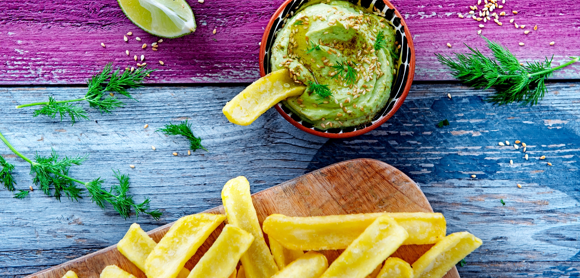 Avocado Hummus Dip