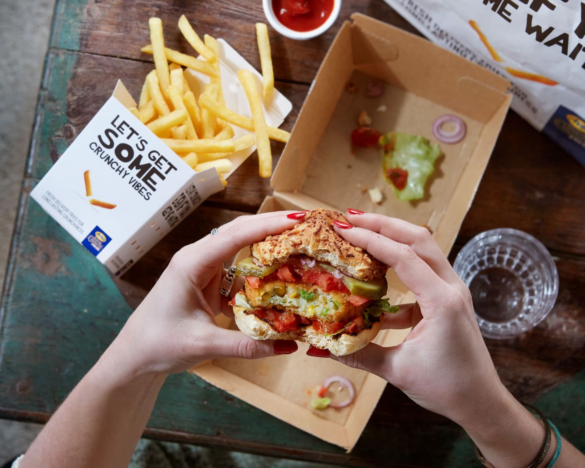 Aviko Veggie Burger Delivery